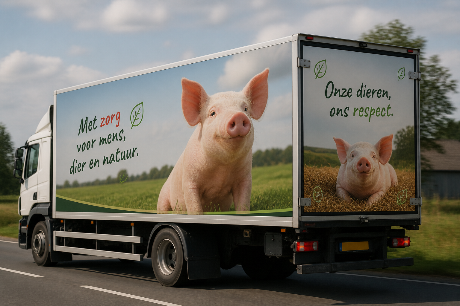 Vrolijke dieren op verpakkingen en reclame